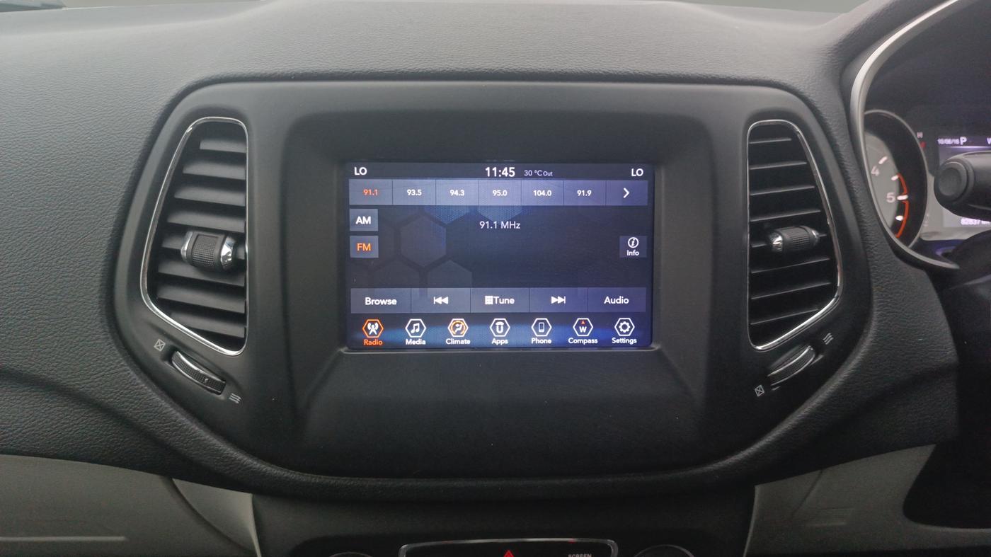 2020 Jeep Compass LONGITUDE 2.0 DIESEL 4X4 AT, Diesel, Automatic, 82,835 km, Air Conditioner
