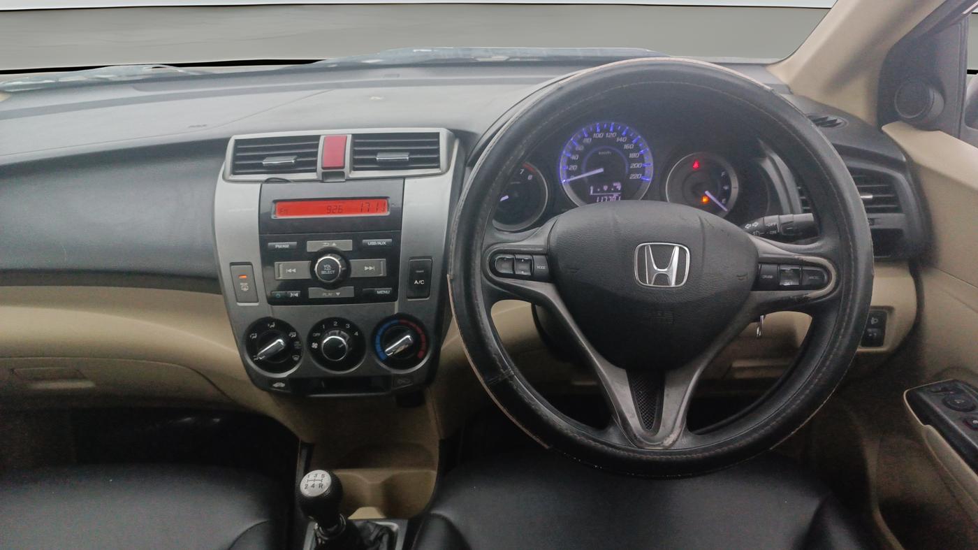2013 Honda City 1.5L I-VTEC V MT, Petrol, Manual, 1,17,699 km, Steering Wheel Close Up
