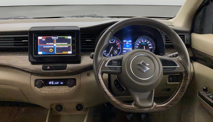 2019 Maruti Ertiga ZXI+ SHVS, Petrol, Manual, 70,619 km, Steering Wheel Close Up