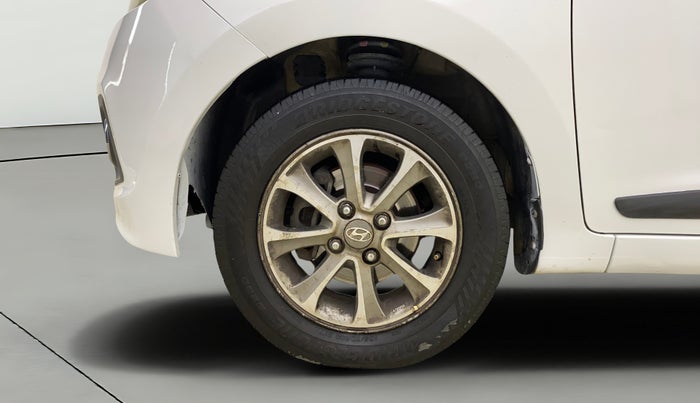 2014 Hyundai Grand i10 ASTA (O) 1.2 KAPPA VTVT, Petrol, Manual, 88,679 km, Left Front Wheel