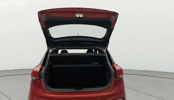 2019 Hyundai Elite i20 SPORTZ PLUS 1.2 DUAL TONE, Petrol, Manual, 54,458 km, Boot Door Open