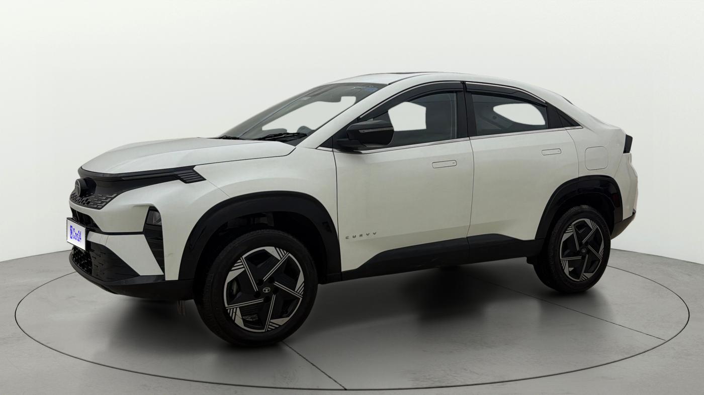 2025 Tata Curvv Pure Plus S 1.2 Petrol 6MT, Petrol, Manual, 18,581 km, Left Front Diagonal