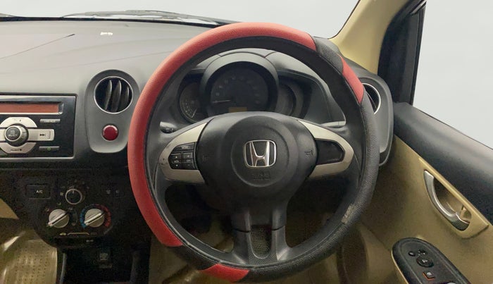 2015 Honda Brio VX MT, Petrol, Manual, 54,341 km, Steering Wheel Close Up