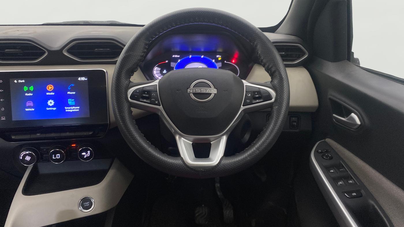2022 Nissan MAGNITE XV TURBO CVT, Petrol, Automatic, 28,948 km, Steering Wheel Close Up
