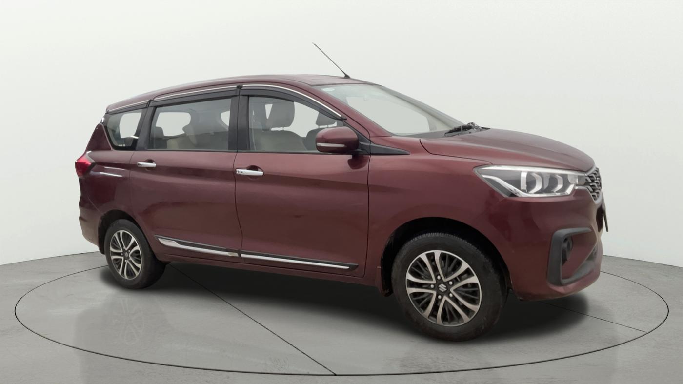 2022 Maruti Ertiga ZXI+ AT SHVS, Petrol, Automatic, 33,804 km, Right Front Diagonal