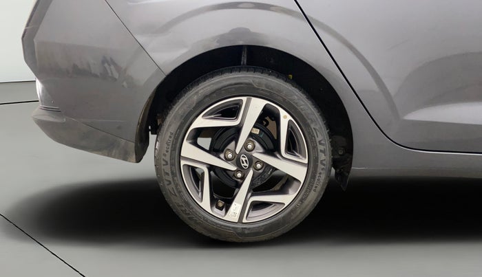 2023 Hyundai AURA SX 1.2 CNG, CNG, Manual, 29,240 km, Right Rear Wheel