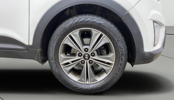 2016 Hyundai Creta SX PLUS AT 1.6 PETROL, CNG, Automatic, 71,230 km, Right Front Wheel