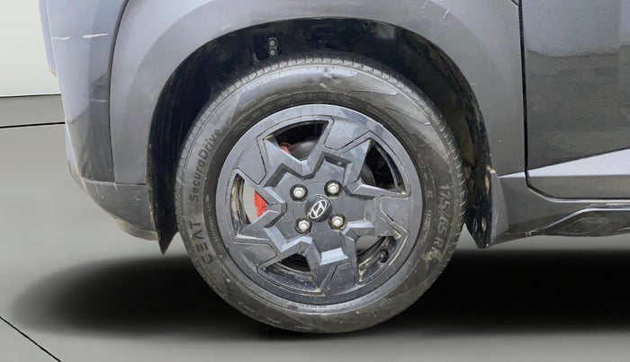 2025 Hyundai EXTER SX 1.2 MT Knight Edition Hy-CNG Duo, CNG, Manual, 4,273 km, Left Front Wheel