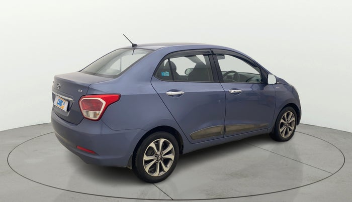 2015 Hyundai Xcent SX AT 1.2 (O), Petrol, Automatic, 80,603 km, Right Back Diagonal