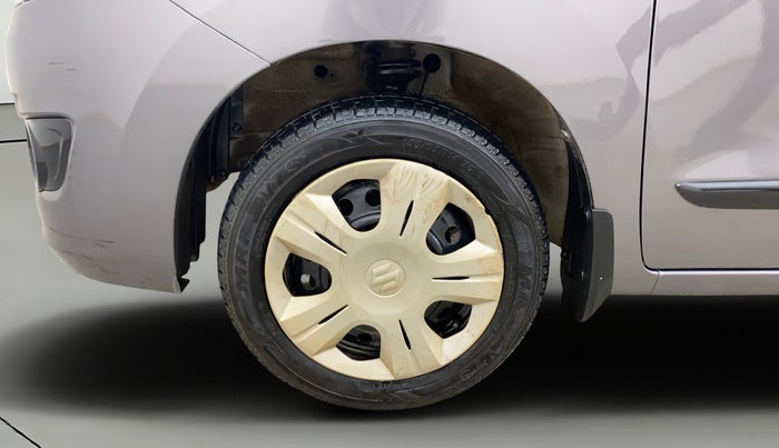 2015 Maruti Wagon R 1.0 VXI, Petrol, Manual, 1,15,577 km, Left Front Wheel