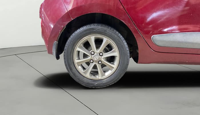 2015 Hyundai Grand i10 ASTA (O) 1.2 KAPPA VTVT, Petrol, Manual, 45,245 km, Right Rear Wheel