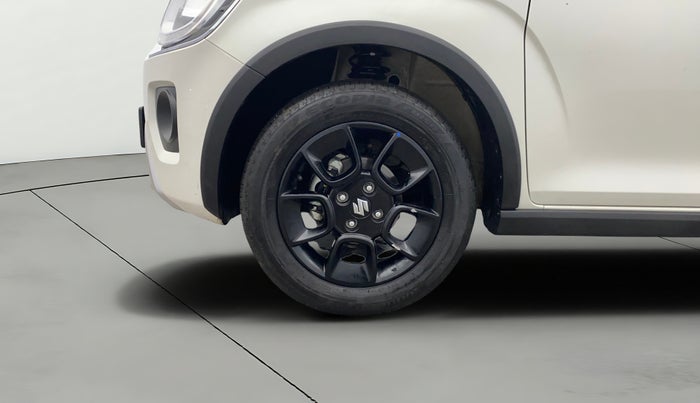 2024 Maruti IGNIS ALPHA 1.2, Petrol, Manual, 7,376 km, Left Front Wheel