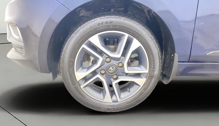 2022 Tata Tiago XZA PLUS PETROL, Petrol, Automatic, 16,604 km, Left Front Wheel