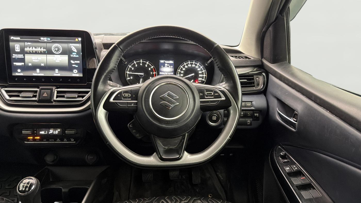 2022 Maruti Baleno ALPHA PETROL 1.2, Petrol, Manual, 82,056 km, Steering Wheel Close Up