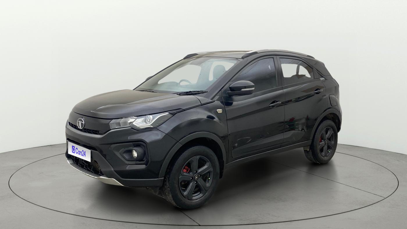 2022 Tata NEXON XZ PLUS (O) PETROL DARK EDITION, Petrol, Manual, 59,488 km, Left Front Diagonal