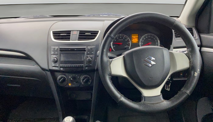 2015 Maruti Swift VXI, Petrol, Manual, 50,789 km, Steering Wheel Close Up