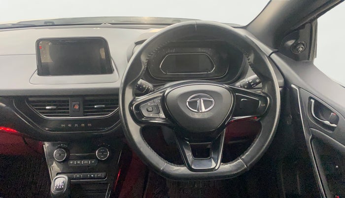 2022 Tata NEXON XZ PLUS DIESEL DARK EDITION, Diesel, Manual, 61,541 km, Steering Wheel Close Up