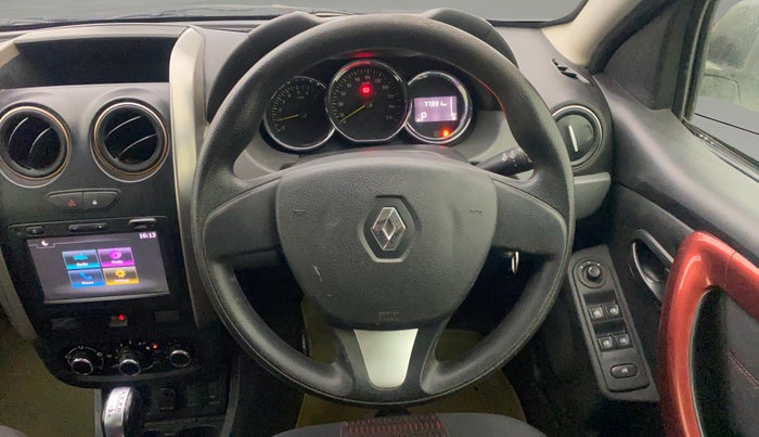 2017 Renault Duster RXS CVT, Petrol, Automatic, 77,297 km, Steering Wheel Close Up