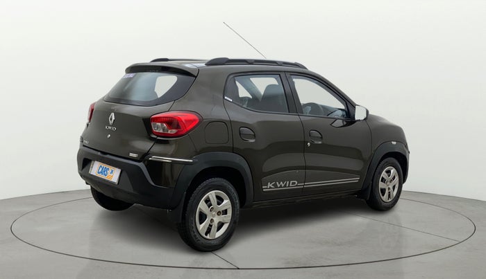 2019 Renault Kwid RXT 1.0 AMT (O), Petrol, Automatic, 21,150 km, Right Back Diagonal