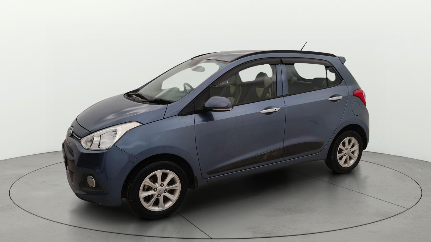 2014 Hyundai Grand i10 ASTA 1.2 KAPPA VTVT, Petrol, Manual, 47,229 km, Left Front Diagonal
