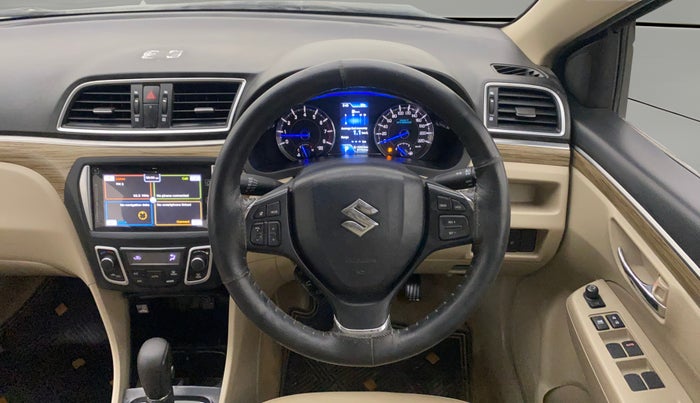 2018 Maruti Ciaz ALPHA  AT 1.5 SHVS PETROL, Petrol, Automatic, 67,760 km, Steering Wheel Close Up
