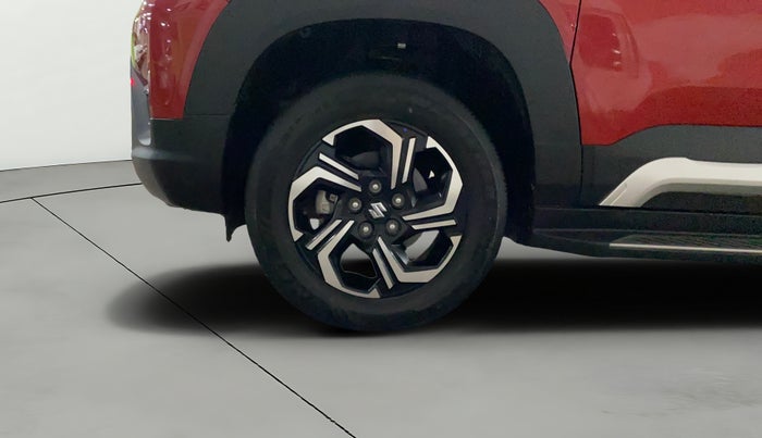 2022 Maruti BREZZA ZXI + SMART HYBRID DUAL TONE, Petrol, Manual, 17,375 km, Left Front Wheel