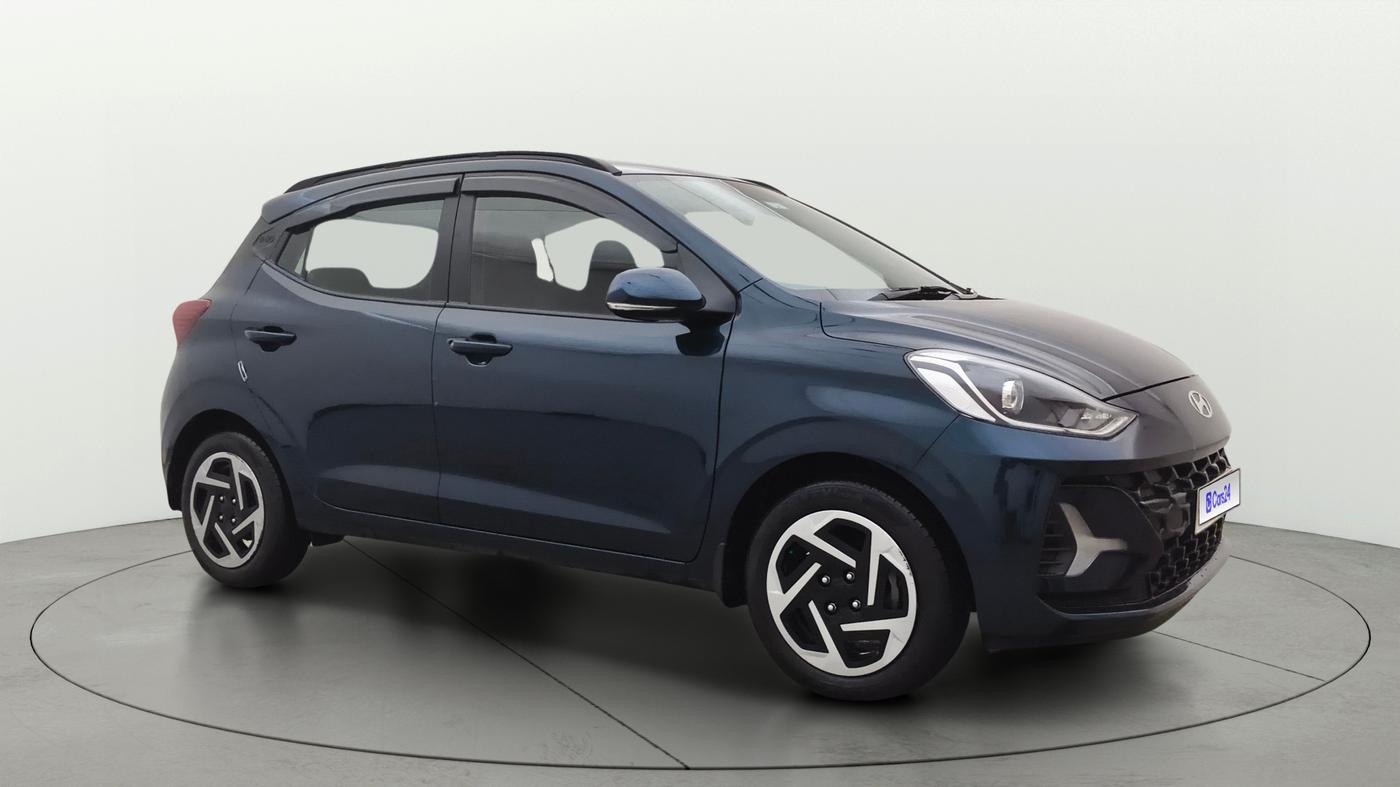 2023 Hyundai GRAND I10 NIOS SPORTZ 1.2 KAPPA VTVT, Petrol, Manual, 7,612 km, Right Front Diagonal