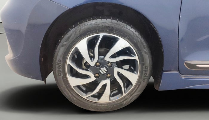 2021 Maruti Baleno ZETA CVT PETROL 1.2, Petrol, Automatic, 49,890 km, Left Front Wheel