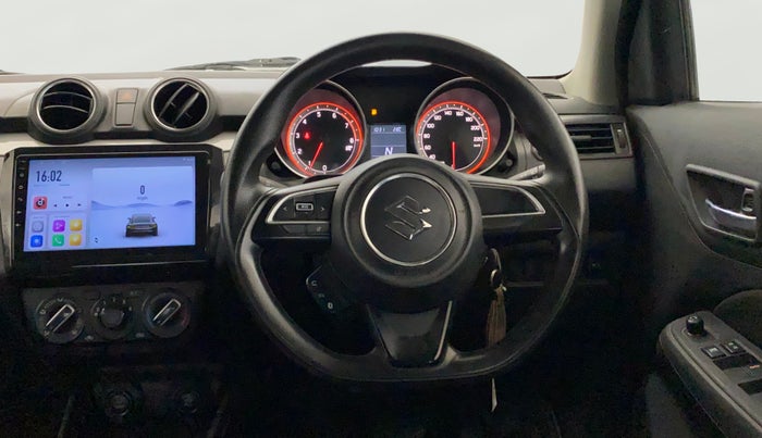2019 Maruti Swift VXI AMT, Petrol, Automatic, 33,594 km, Steering Wheel Close Up