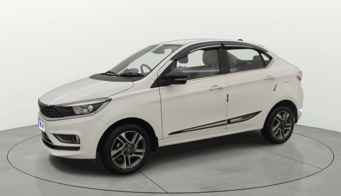 2023 Tata TIGOR XZ PLUS LEATHERETTE, Petrol, Manual, 18,549 km, Left Front Diagonal