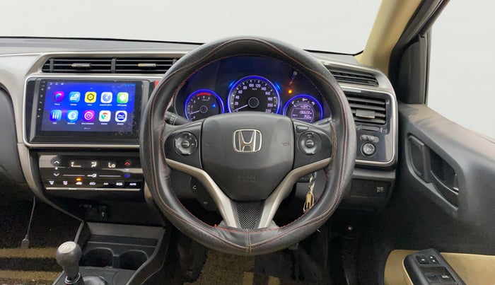 2015 Honda City 1.5L I-DTEC SV, Diesel, Manual, 1,36,584 km, Steering Wheel Close Up