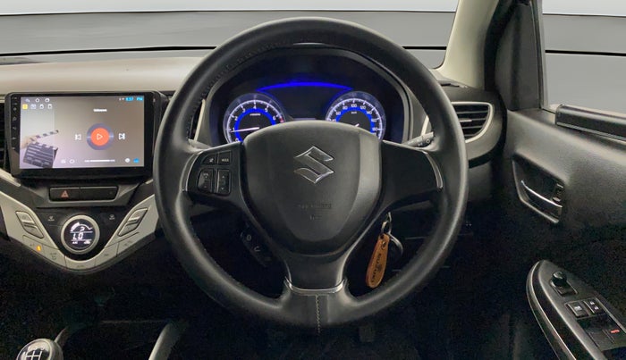 2017 Maruti Baleno DELTA PETROL 1.2, Petrol, Manual, 55,381 km, Steering Wheel Close Up
