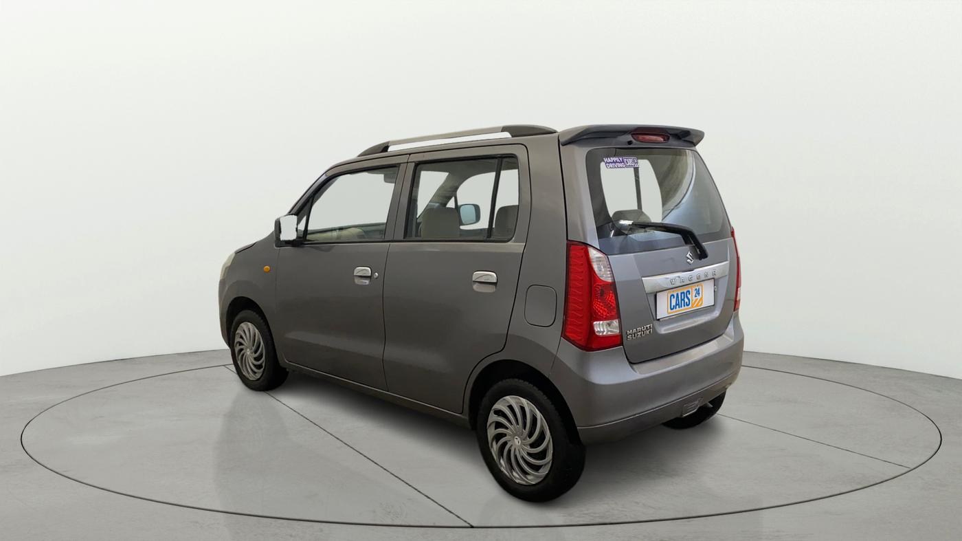 2017 Maruti Wagon R 1.0 VXI, CNG, Manual, 79,242 km, Left Back Diagonal
