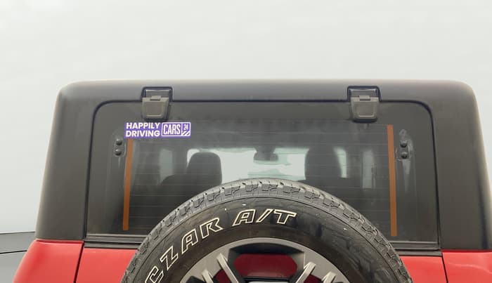 2021 Mahindra Thar LX PETROL HT 4WD AT, Petrol, Automatic, 52,832 km, Rear Windshield