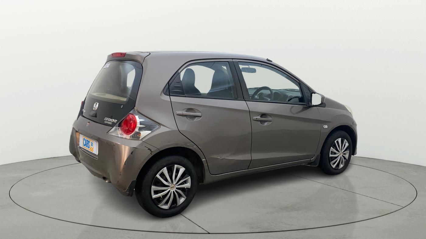 2013 Honda Brio S MT, Petrol, Manual, 1,11,190 km, Right Back Diagonal