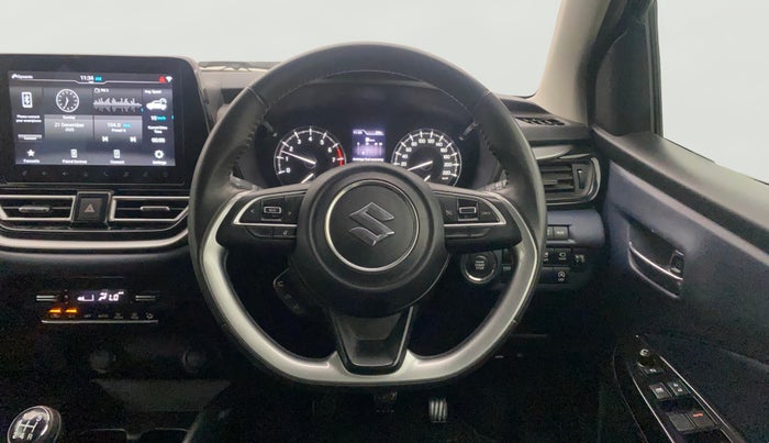 2022 Maruti Baleno ALPHA PETROL 1.2, Petrol, Manual, 23,883 km, Steering Wheel Close Up