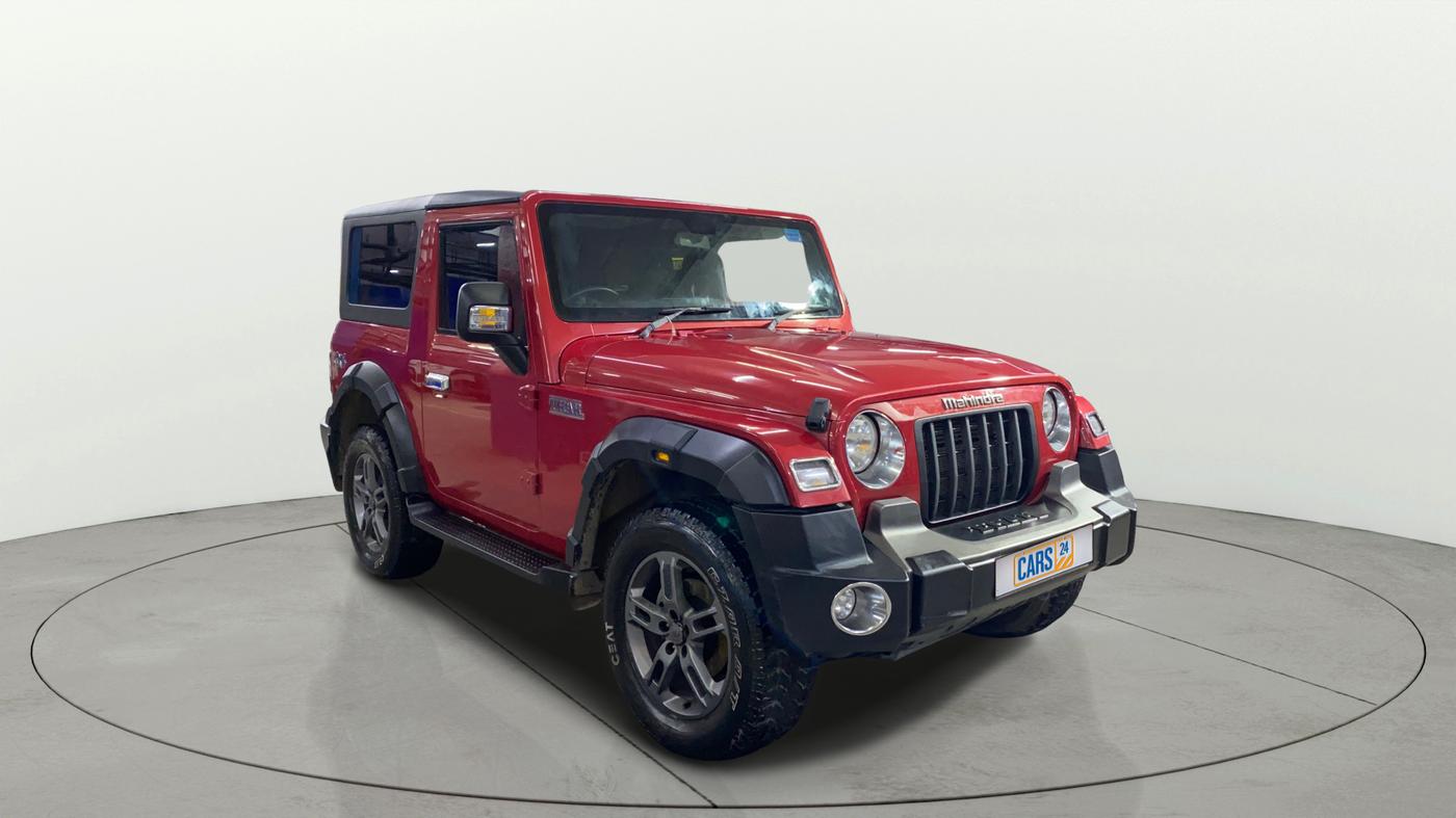 2022 Mahindra Thar LX HT PETROL 4WD MT, Petrol, Manual, 14,974 km, Right Front Diagonal