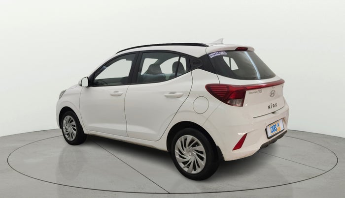 2024 Hyundai GRAND I10 NIOS SPORTZ AMT 1.2 KAPPA VTVT, Petrol, Automatic, 23,996 km, Left Back Diagonal