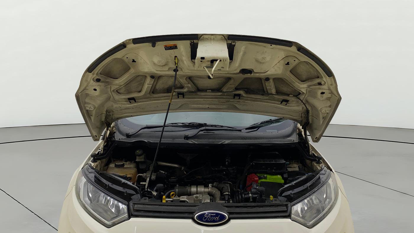 2014 Ford Ecosport TREND 1.5L DIESEL, Diesel, Manual, 1,24,004 km, Open Bonet