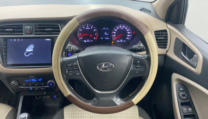 2018 Hyundai Elite i20 ASTA 1.2 (O), Petrol, Manual, 95,768 km, Steering Wheel Close Up