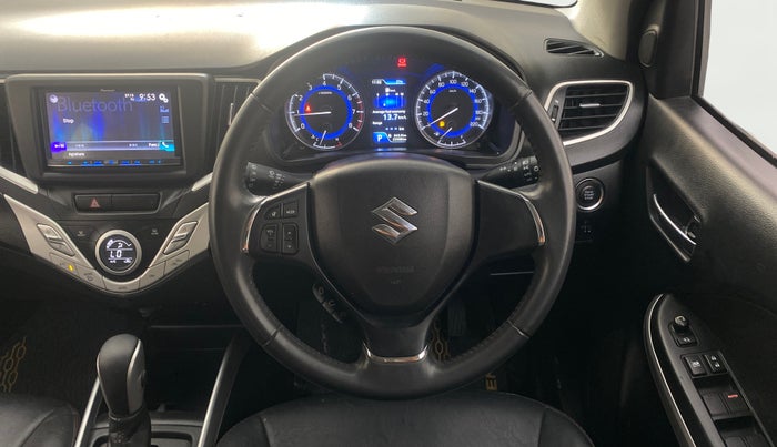 2016 Maruti Baleno ZETA CVT PETROL 1.2, Petrol, Automatic, 23,545 km, Steering Wheel Close Up
