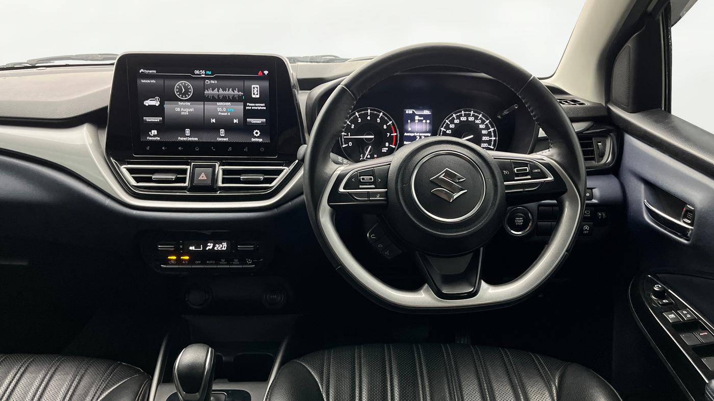 2023 Maruti Baleno ALPHA 1.2 AGS, Petrol, Automatic, 19,184 km, Steering Wheel Close Up