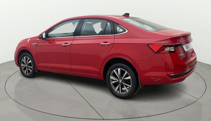 2023 Skoda SLAVIA STYLE 1.0L TSI AT, Petrol, Automatic, 17,580 km, Left Back Diagonal