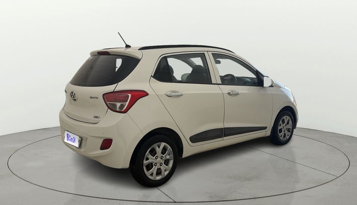 2014 Hyundai Grand i10 SPORTZ 1.2 KAPPA VTVT, Petrol, Manual, 77,200 km, Right Back Diagonal