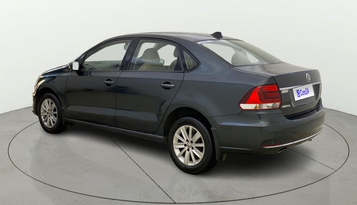 2015 Volkswagen Vento 1.2 TSI HIGHLINE PLUS AT, Petrol, Automatic, 47,203 km, Left Back Diagonal
