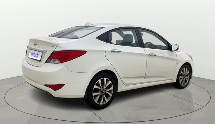 2015 Hyundai Verna FLUIDIC 1.6 CRDI S(O) 4S, Diesel, Manual, 99,607 km, Right Back Diagonal
