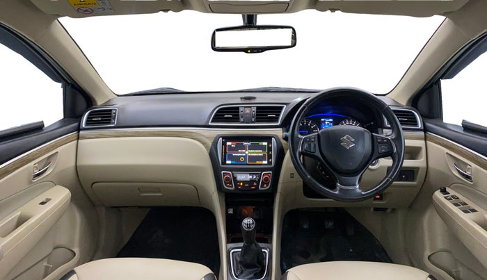 2018 Maruti Ciaz ALPHA 1.5 SHVS PETROL, CNG, Manual, 80,168 km, Dashboard