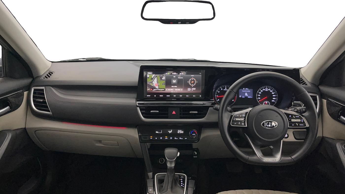 2020 KIA SELTOS HTX IVT 1.5 PETROL, Petrol, Automatic, 35,401 km, Dashboard