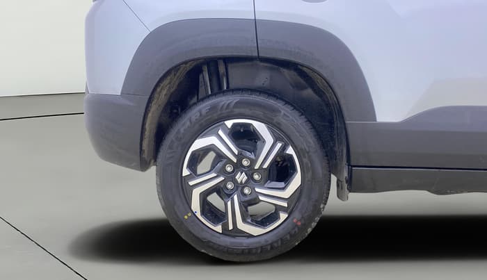 2025 Maruti BREZZA ZXI + SMART HYBRID, Petrol, Manual, 1,421 km, Right Rear Wheel