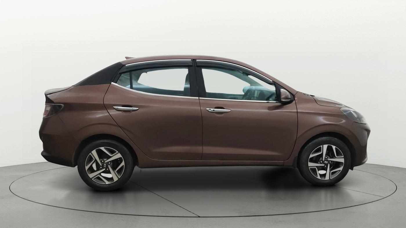 2020 Hyundai AURA SX 1.2, Petrol, Manual, 95,757 km, Right Side View